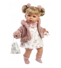 Lelle Julia 42 cm ar mānekli, mīkstais ķermenis Spānija LL42408NM